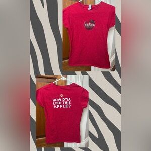 Sz Small REDD’S APPLE ALE Red Promo Tee Vintage